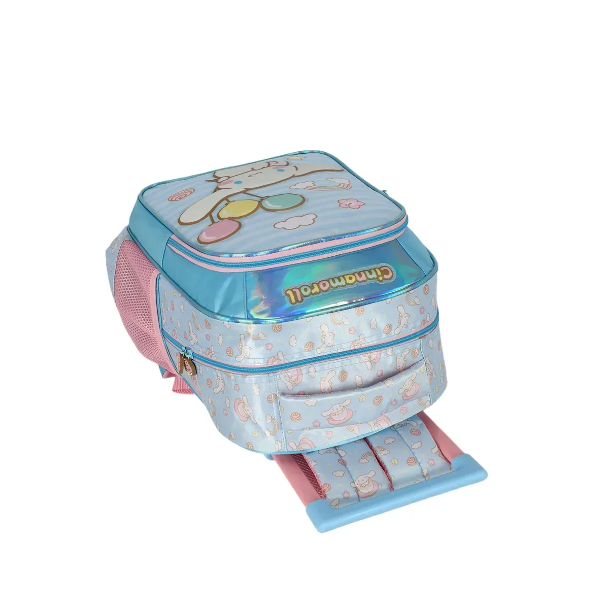 kit-escolar-my-melody-mochila-de-rodinha-e-lancheira-infantil-azul